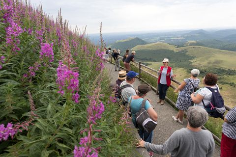 site guidée du sommet du puy de Dôme