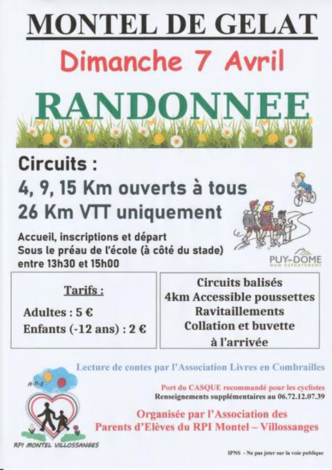 Randonnée APE
