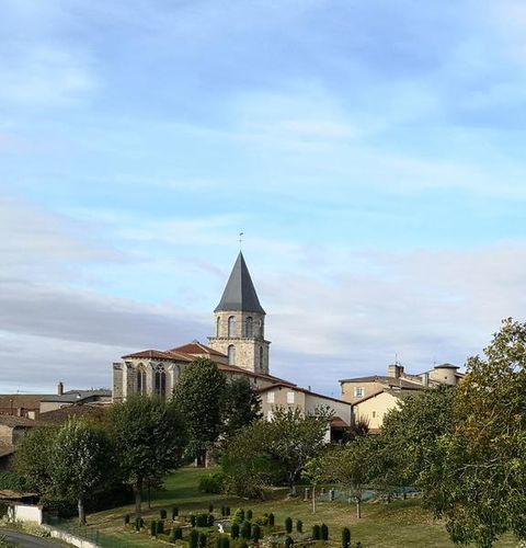 Vue sur le bourg