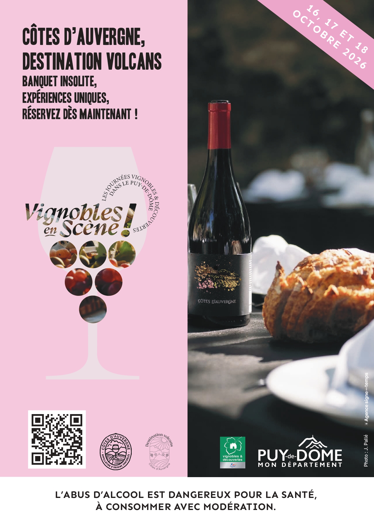 Vignobles en Scène, les Journées Vignobles & Découvertes dans le Puy-de-Dôme